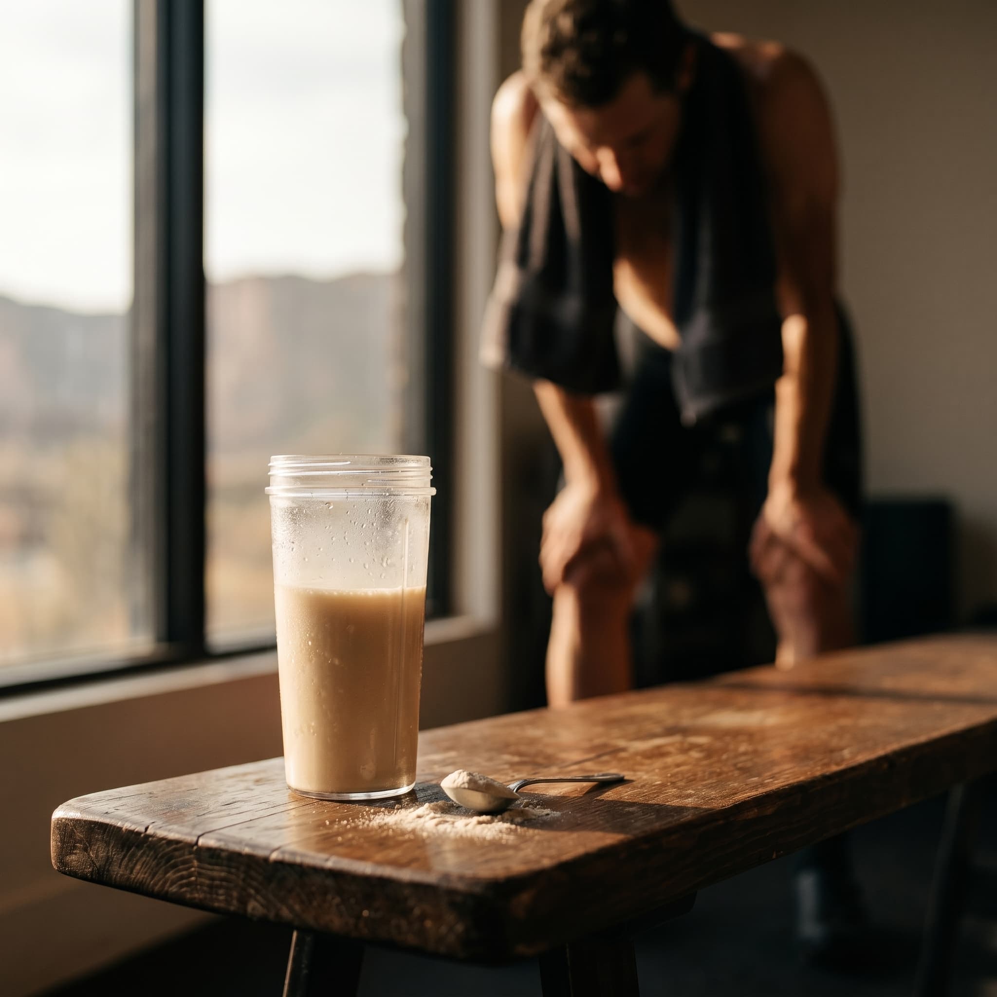 RECOVERY — Glass shaker on bench